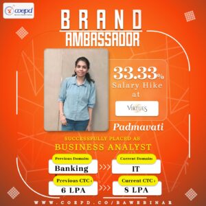 coepd-brand-ambassador-padmavati-vikrues-banking-business-analyst-8lpa